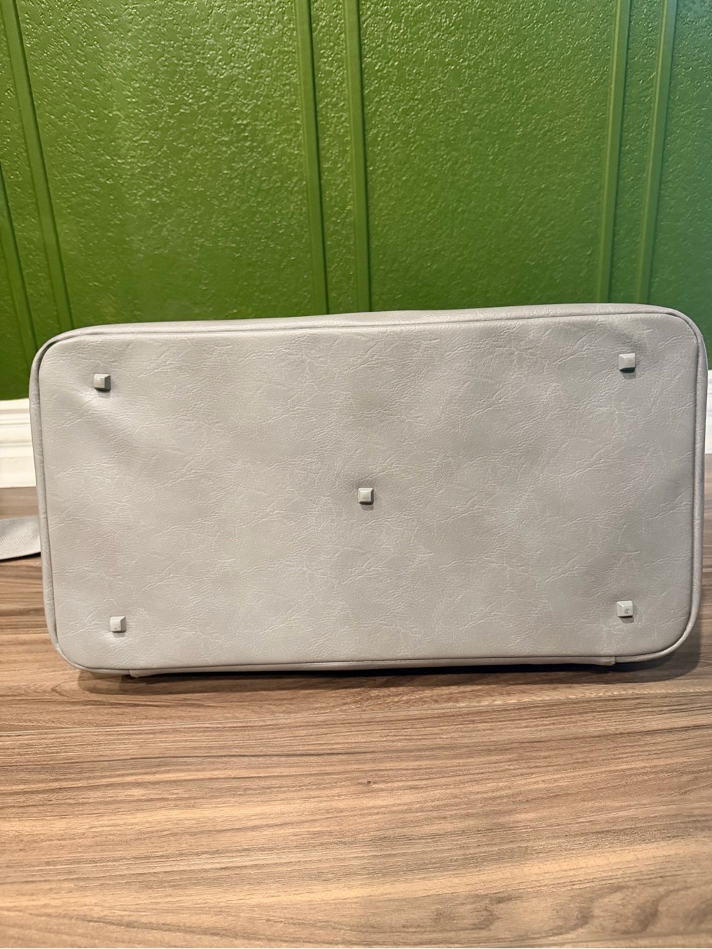 BEIS Light Gray Weekender with Shoulder Strap - Picture 6 of 8